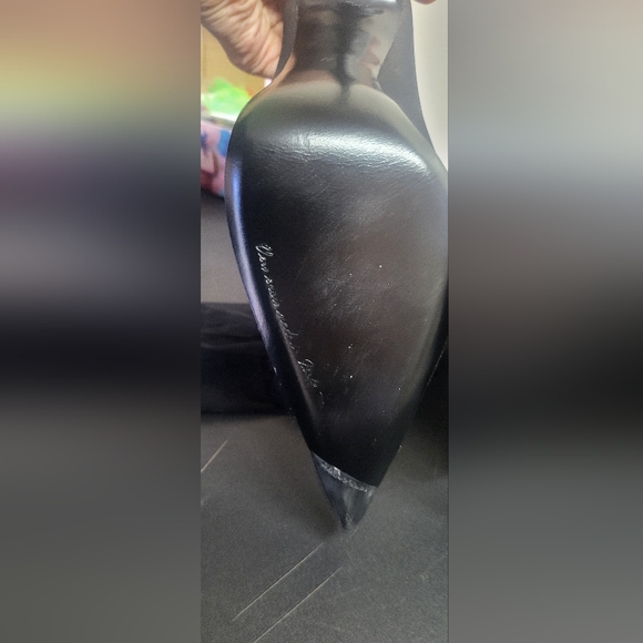 Dolce & Gabbana Black Tulle Thigh-High Boots Size 40 ABOUT 9 - Picture 9 of 14